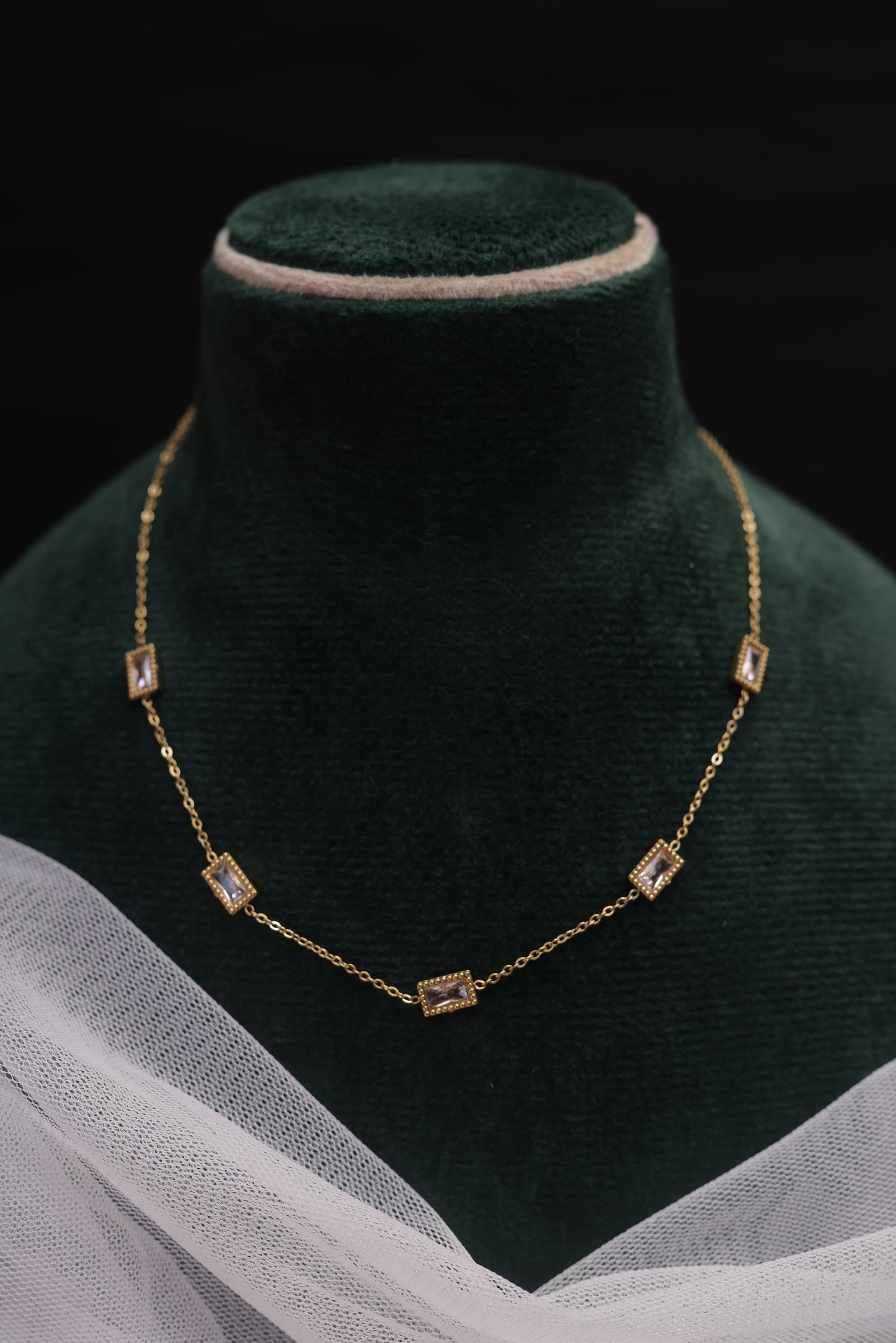 Golden Prism Necklace