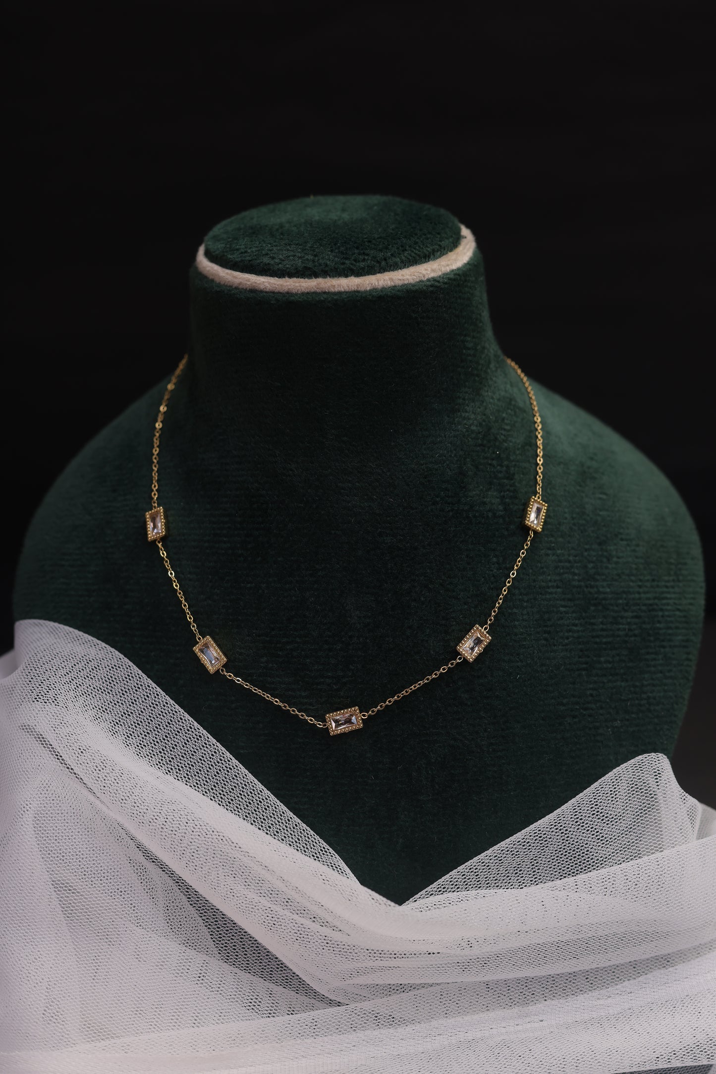 Golden Prism Necklace