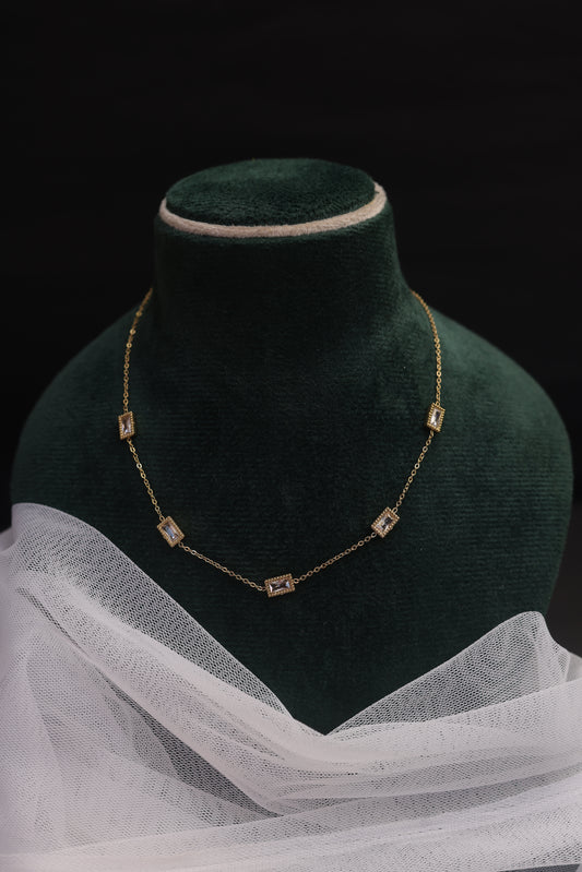 Golden Prism Necklace