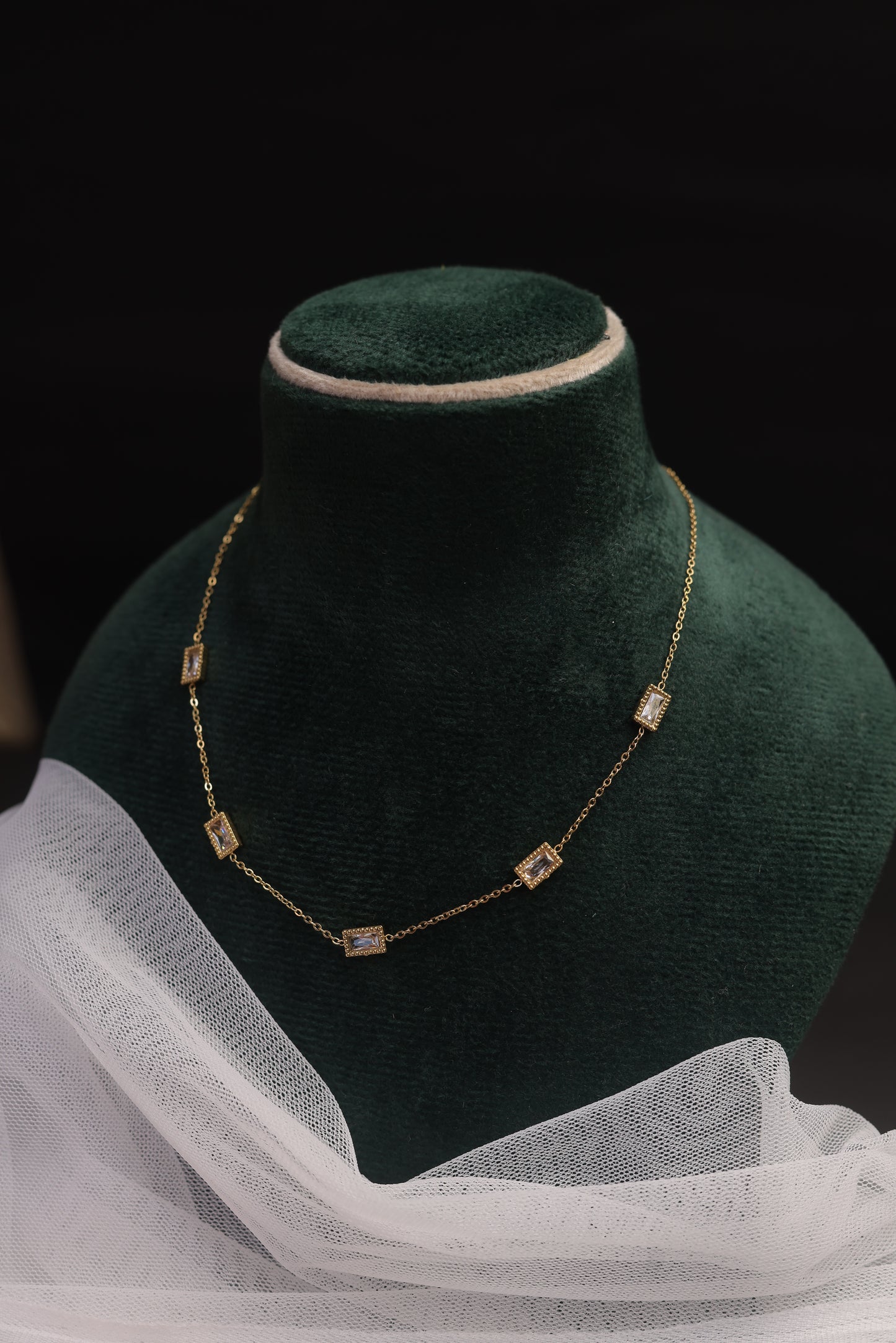Golden Prism Necklace