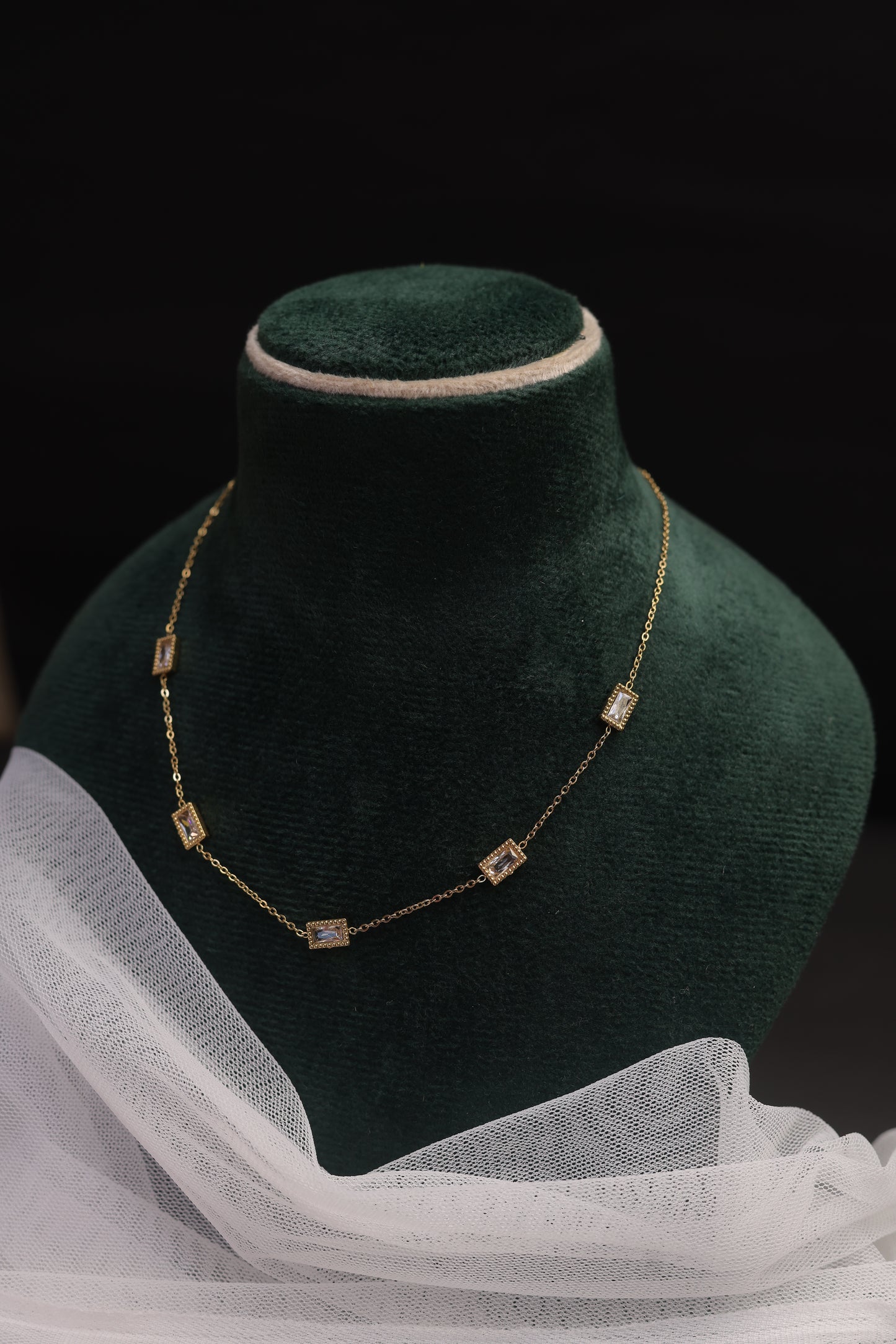 Golden Prism Necklace