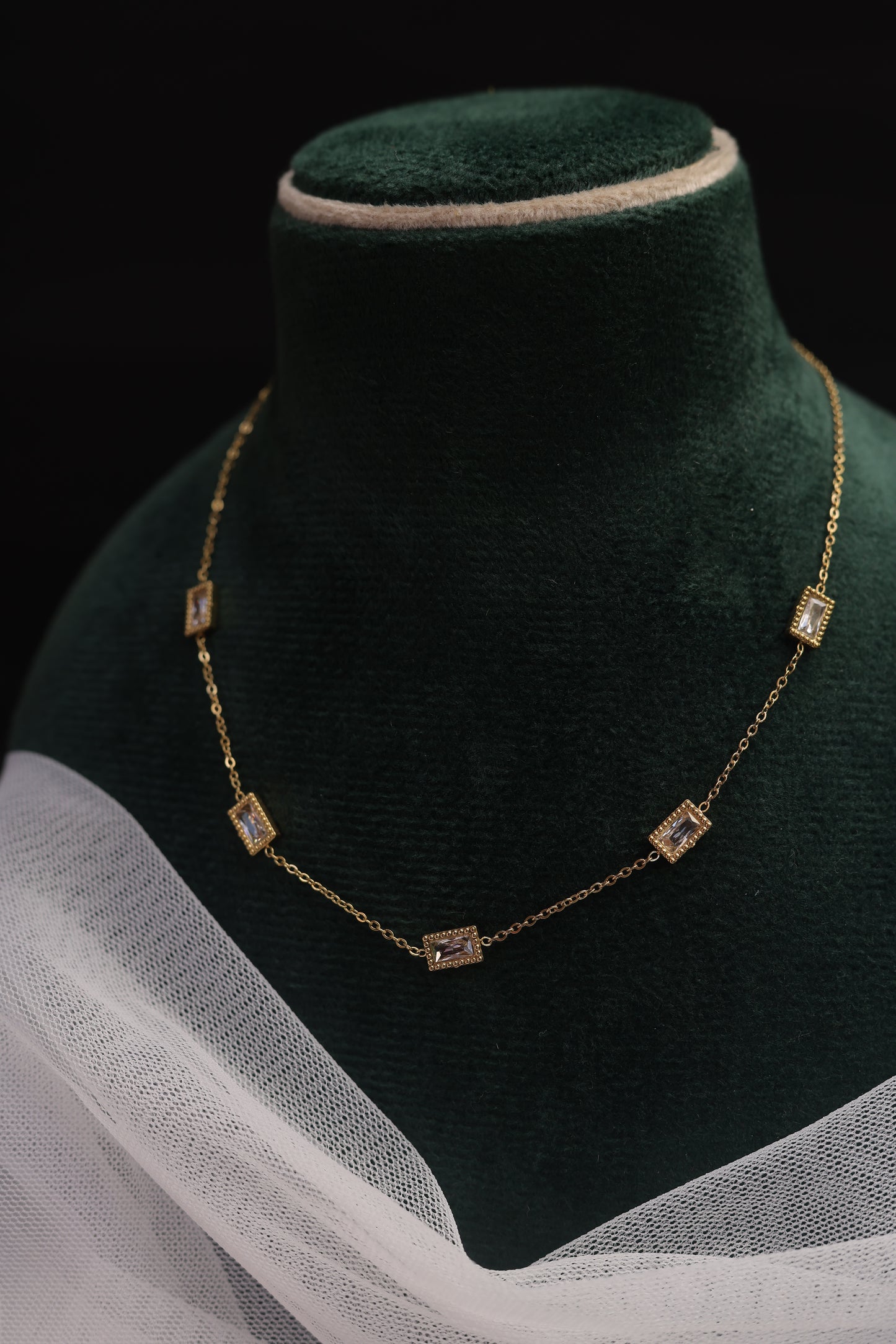 Golden Prism Necklace