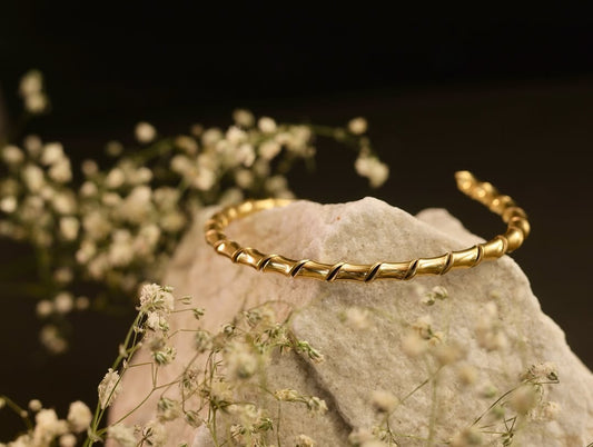 Bamboo Glow Bangle