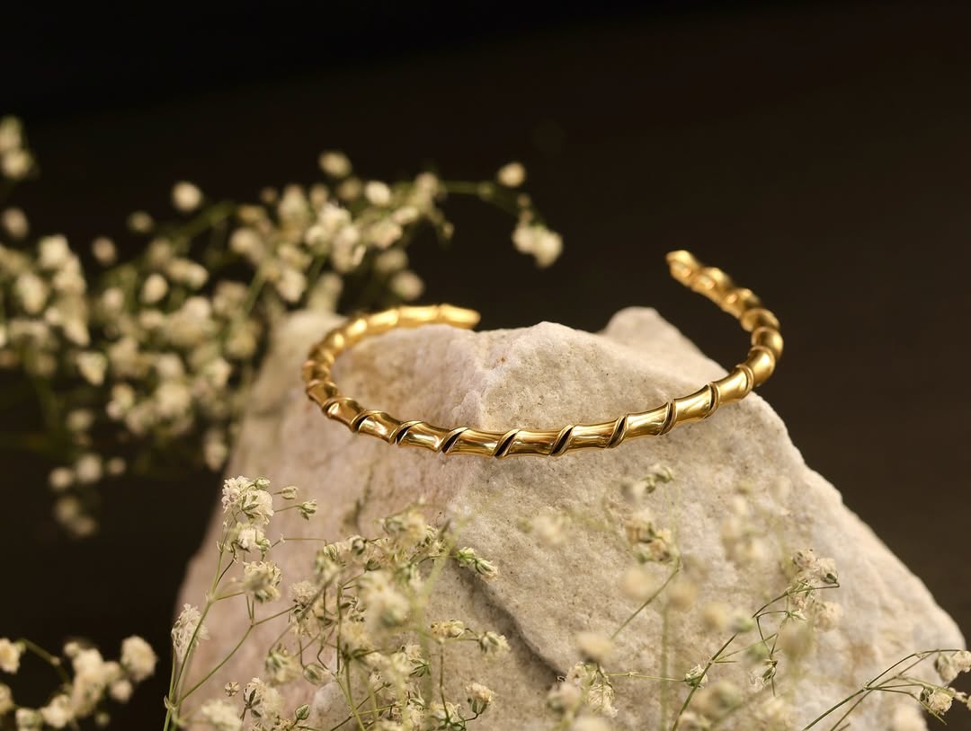 Bamboo Glow Bangle