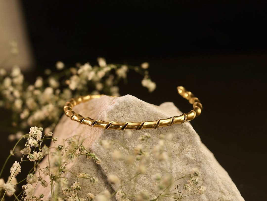 Bamboo Glow Bangle