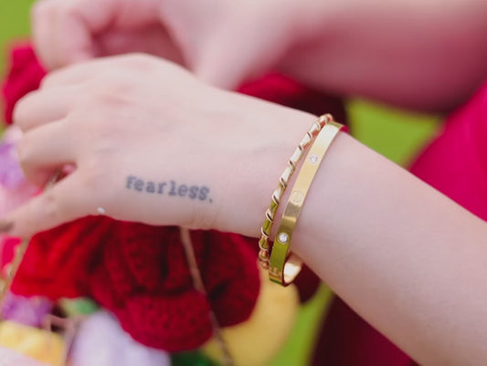Bamboo Glow Bangle