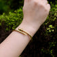 Gold Nail Luxe Bangle