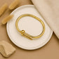 Gold Nail Luxe Bangle